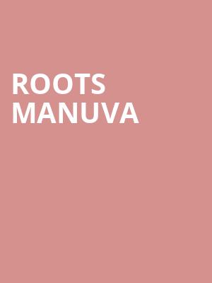 Roots Manuva at Royal Albert Hall